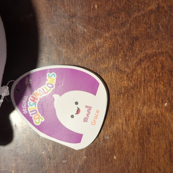 Squishmallow Halloween Grace the Ghost 5 Inch NWT - Picture 3 of 5